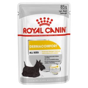 پوچ سگ بالغ درماکامفورت رویال کنین 85 گرم Royal Canin Dermacomfort